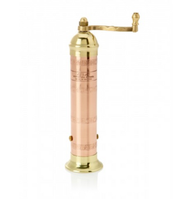 Atlas Copper & Brass Pepper Mill 9"