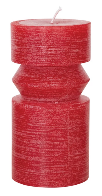 Red Totem Pillar Candle