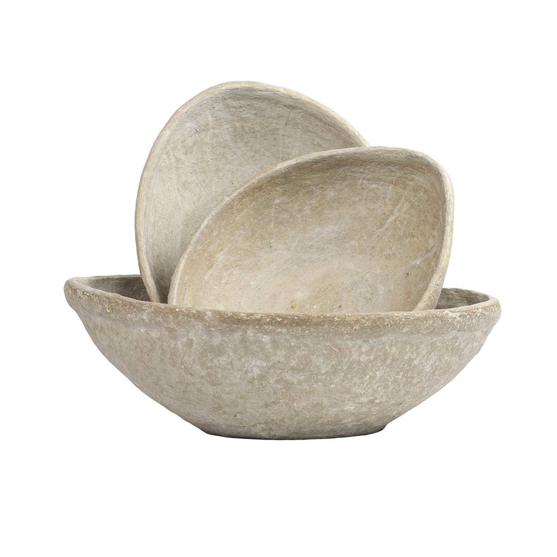 Paper Mache Bowl set/3