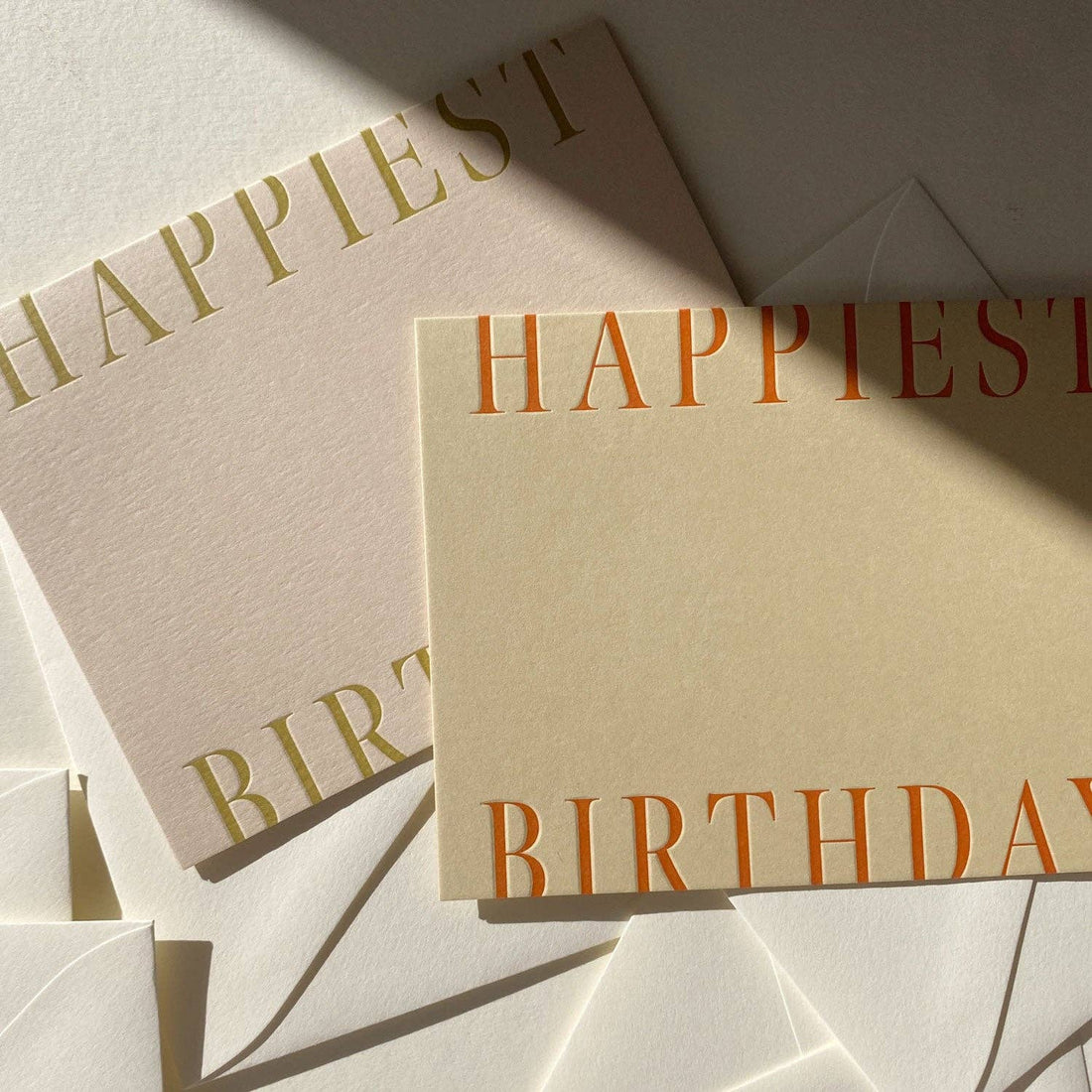 Happiest Birthday No. 37: Sand / Single Card