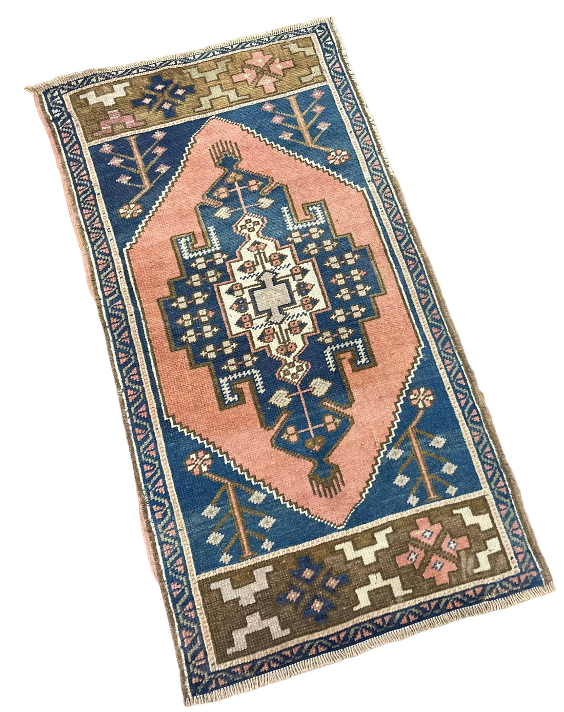 Hand-loomed Vintage Turkish Rug | 2 x 3.10