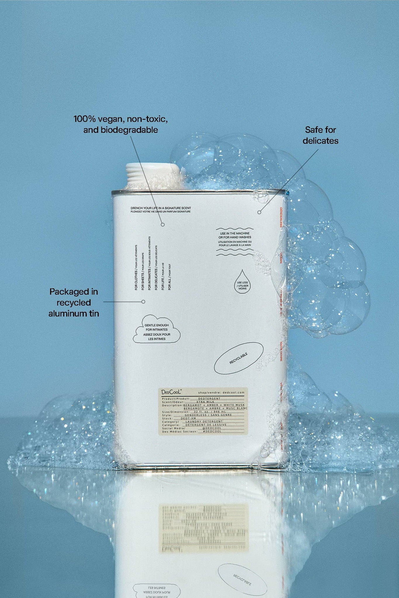 Dedtergent Xtra Milk: 32 oz