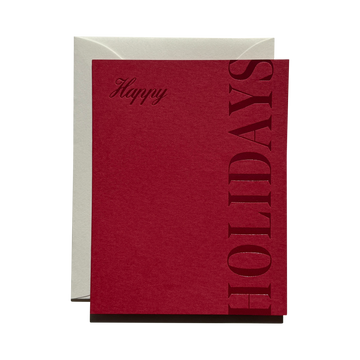 Happy Holidays No. 46: Scarlet / Single Card