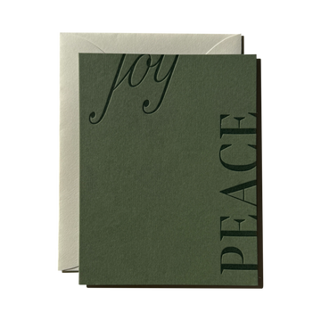 Joy & Peace No. 43: Olive / Single Card