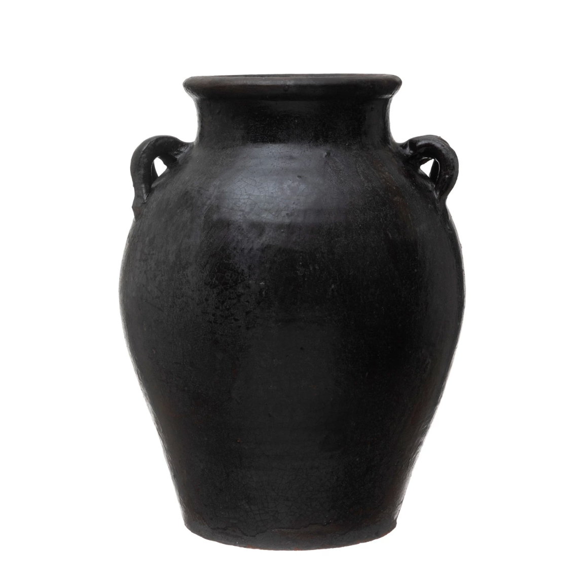Black Clay Urn