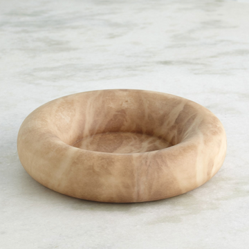 Alabaster Ring Bowl - Squat
