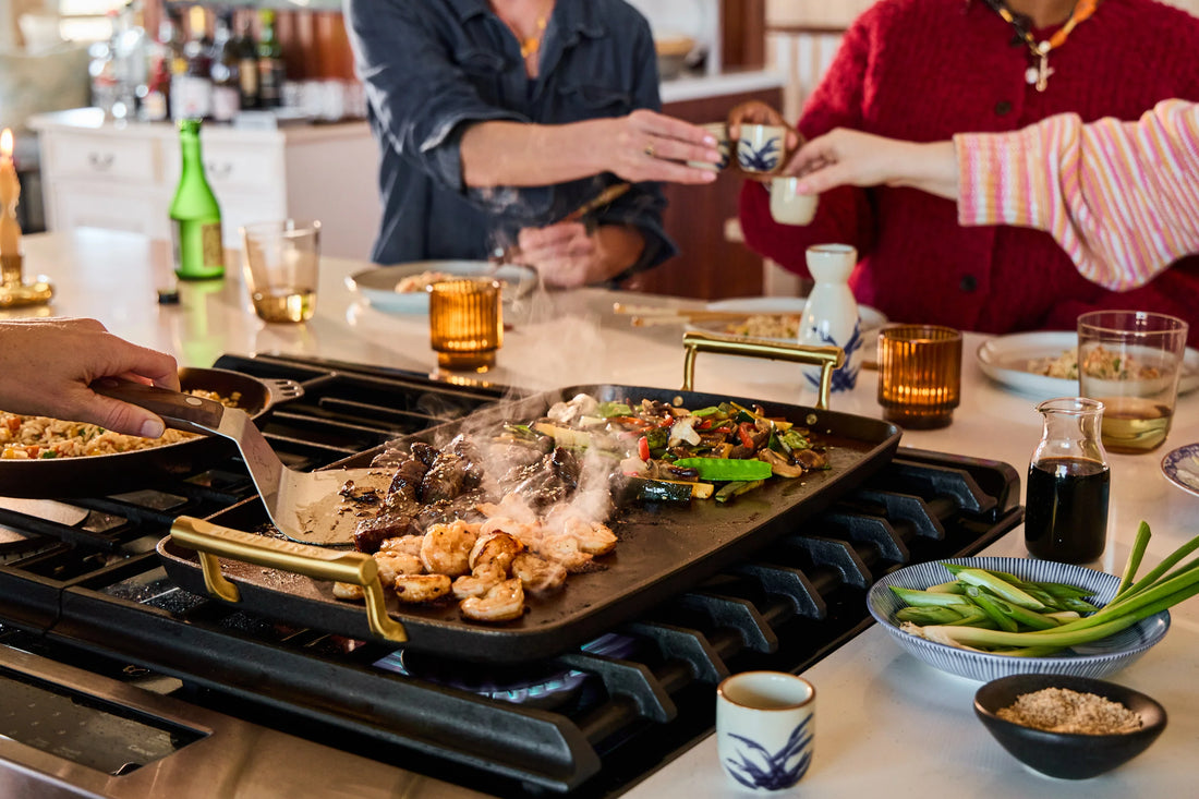 Smithey Double Burner Griddle