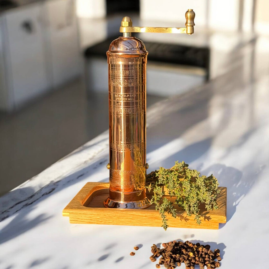 The original 'Large Copper Mill'  - 10" pepper grinder