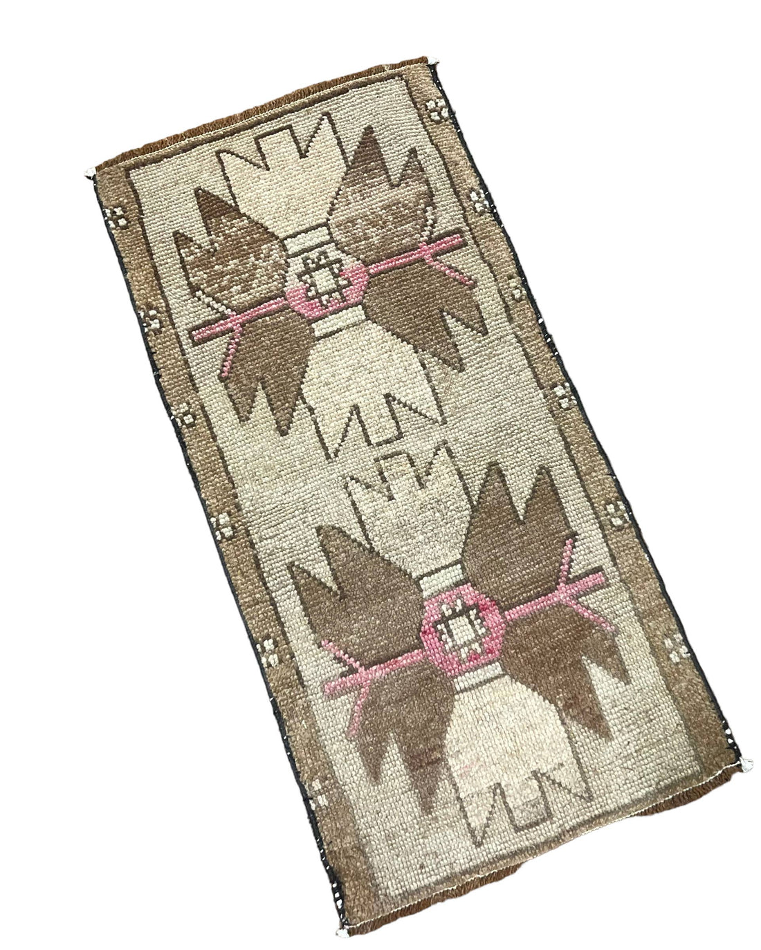 Hand-loomed Vintage Turkish Rug | 1.6 x 3