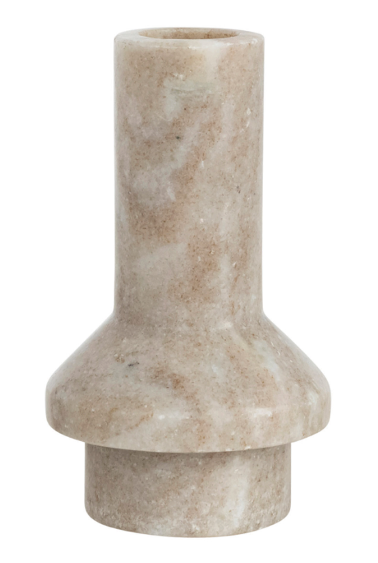 Medium Marble Taper Candle Holder