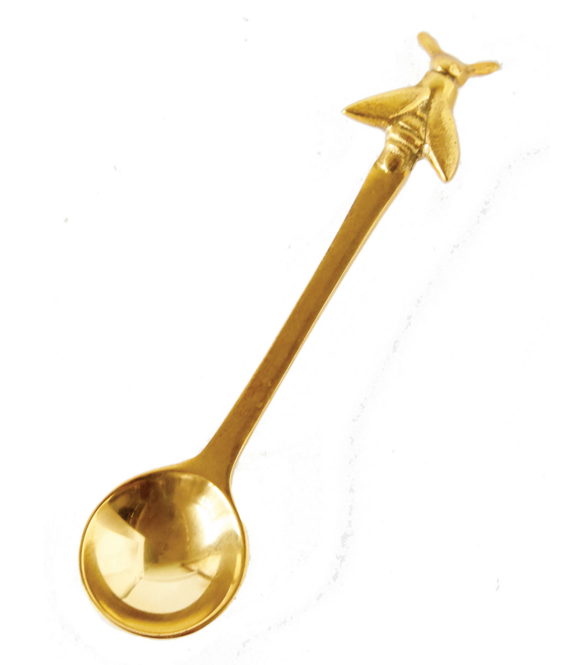 Brass Bee Spoon